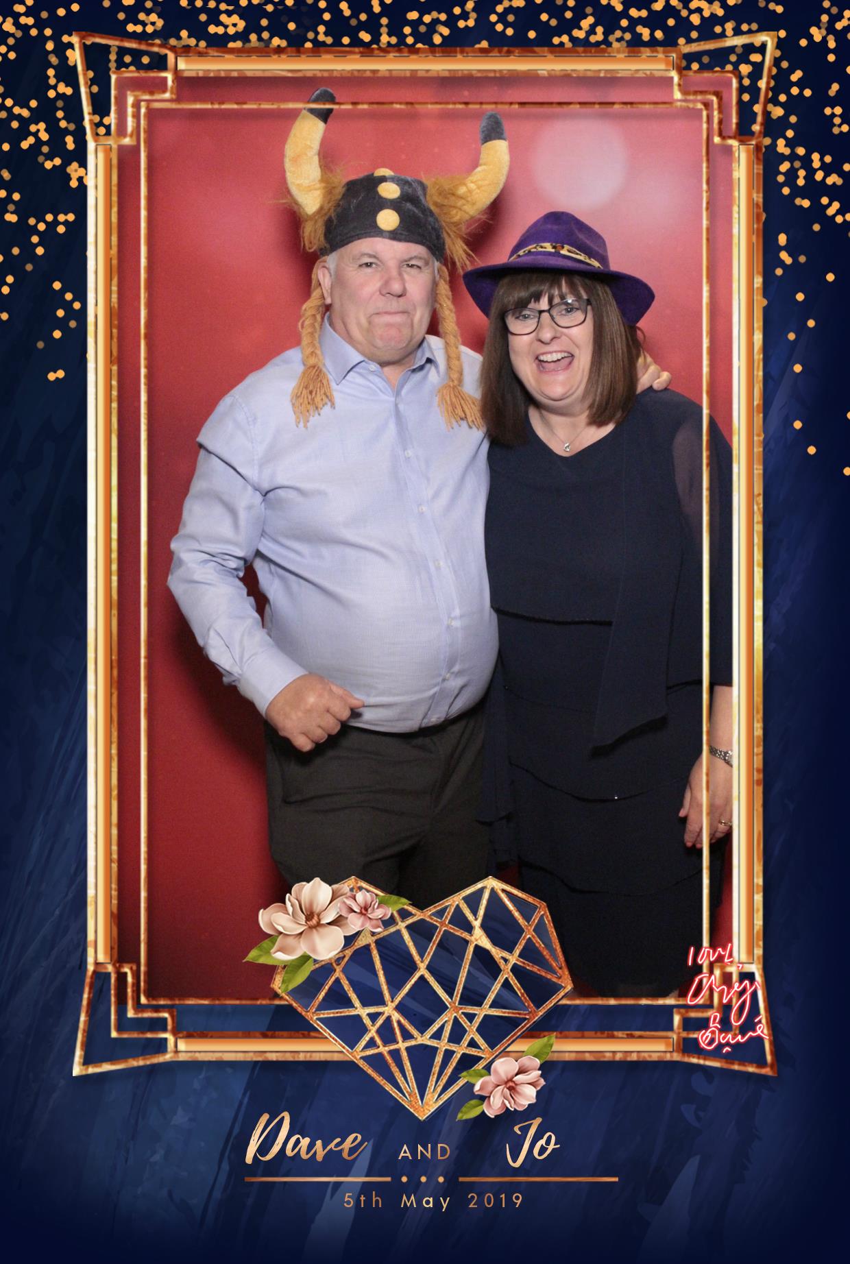 Dave and Jo's Wedding | View more photos from the event at gallery.myphotoboothexperience.co.uk/u/MyPhotoBoothExperienceLtd/Dave-and-Jos-Wedding